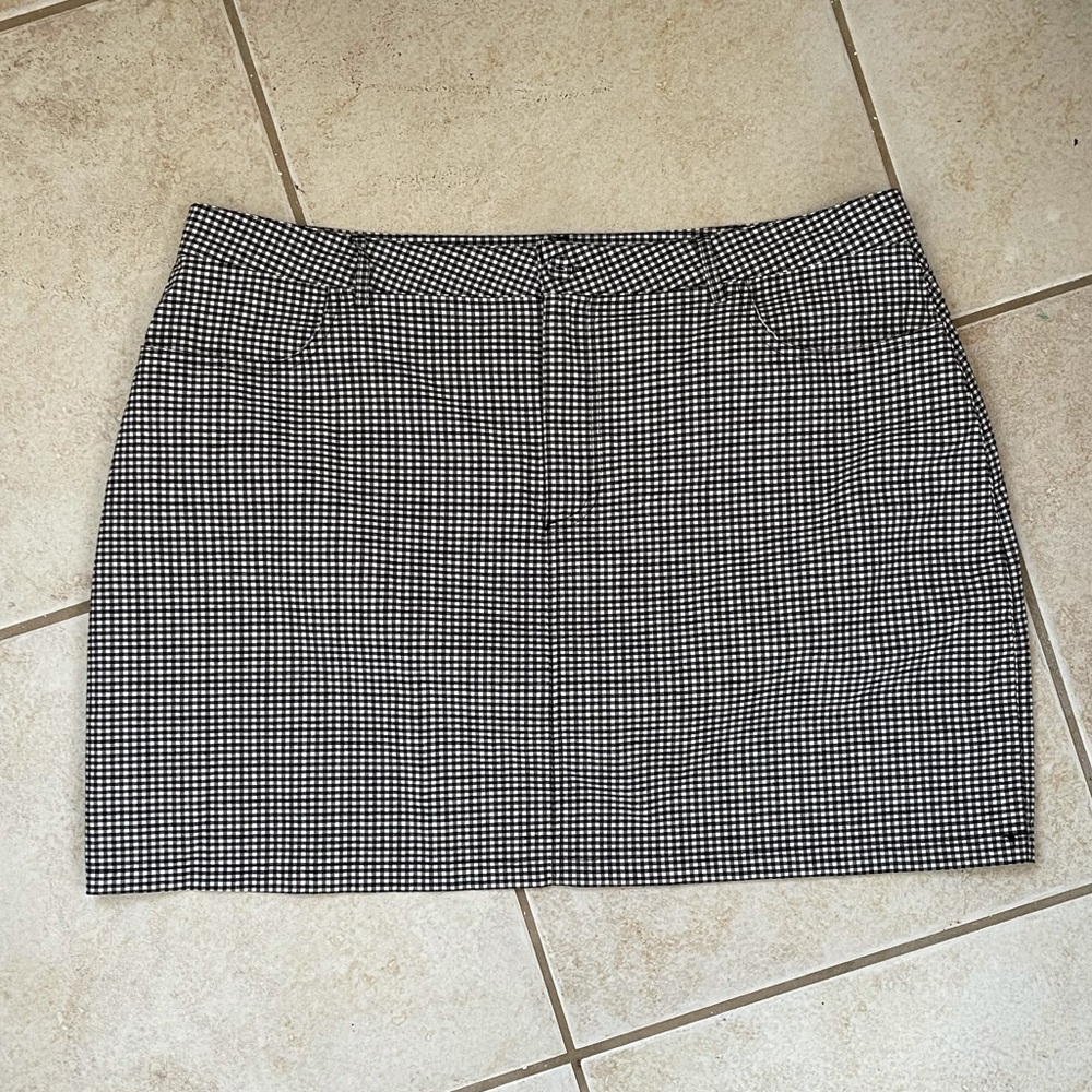 FOREVER21+ Gingham mini skirt